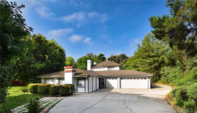 Attached, Backyard, Detached Garage, Exterior, Facade, Mediterranean