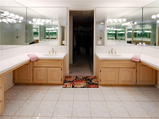 Bathroom, Dual Sink Vanities, Glass Shower, Interior
