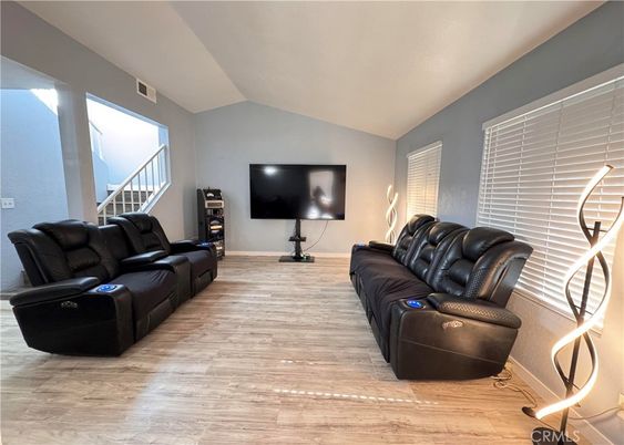 Home Theatre Room, Interior, Living room, Wood Texture Flooring