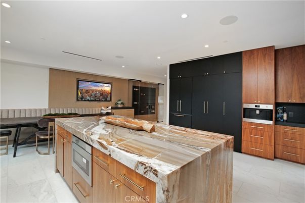 Interior, Kitchen, Marble, Recessed Lighting