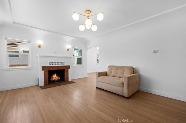Fireplace, Interior, Wood Texture Flooring