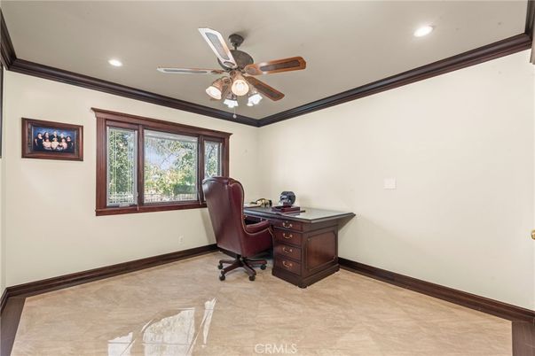 Home Office, Interior, Recessed Lighting