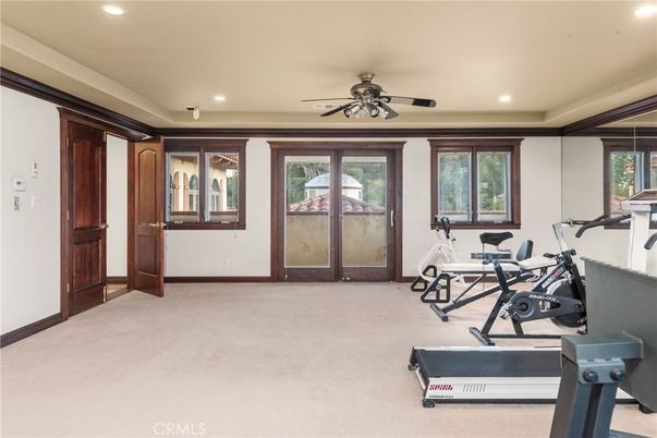 Fitness Equipment, Interior, Recessed Lighting