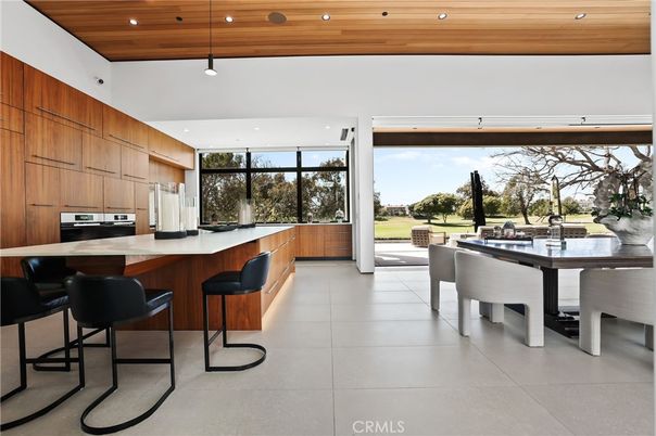 Interior, Kitchen, Pendant Lights, Recessed Lighting, Wooden Ceilings