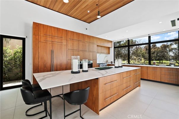 Interior, Kitchen, Recessed Lighting, Wooden Ceilings