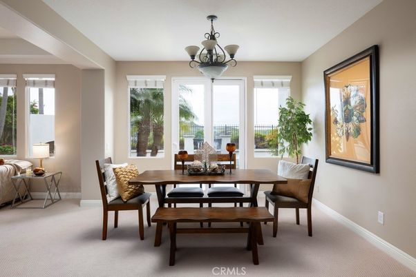 Chandelier, Dining room, Interior