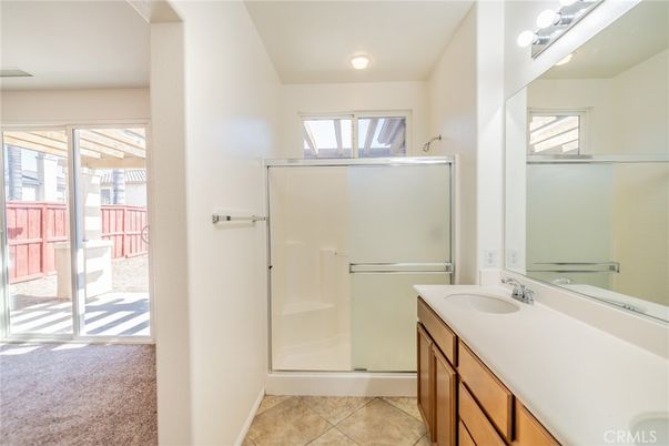 Bathroom, Dual Sink Vanities, Glass Shower, Interior