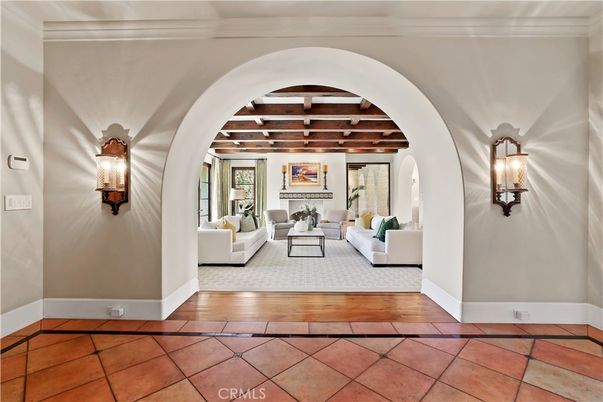 Interior, Living room, Wooden Beams, Wood Texture Flooring
