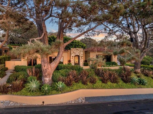 Backyard, Exterior, Facade, Spanish Mediterranean