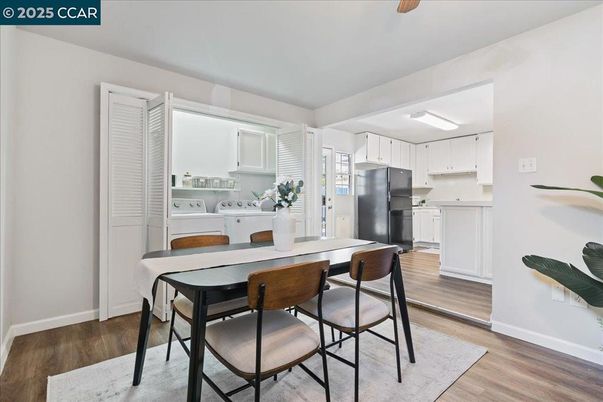 Dining room, Interior, Kitchen, Wood Texture Flooring