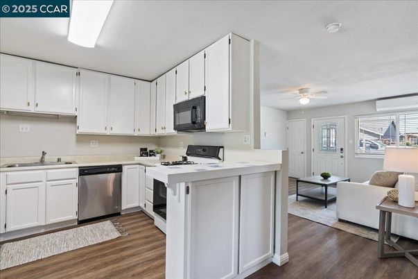 Interior, Kitchen, Living room, Wood Texture Flooring