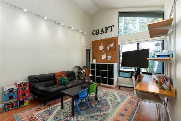 Home Office, Interior, Living room, Wood Texture Flooring