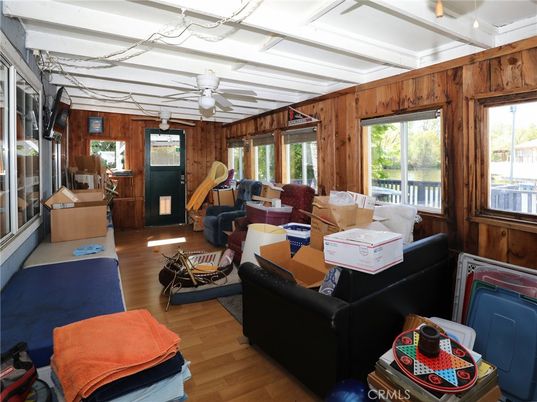 Interior, Living room, Wood Texture Flooring, Wooden Walls