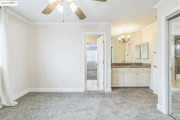 Bathroom, Chandelier, Empty room, Interior