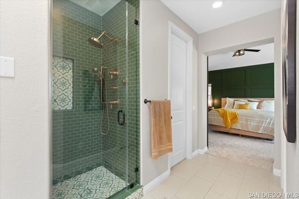 Bathroom, Bedroom, Glass Shower, Interior, Recessed Lighting