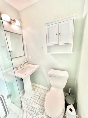 Bathroom, Glass Shower, Interior
