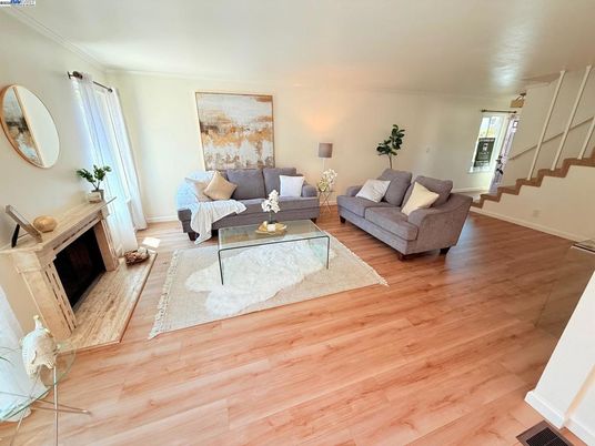 Fireplace, Interior, Living room, Wood Texture Flooring