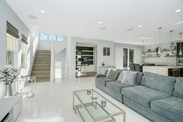 Dining room, Interior, Kitchen, Living room, Pendant Lights, Recessed Lighting