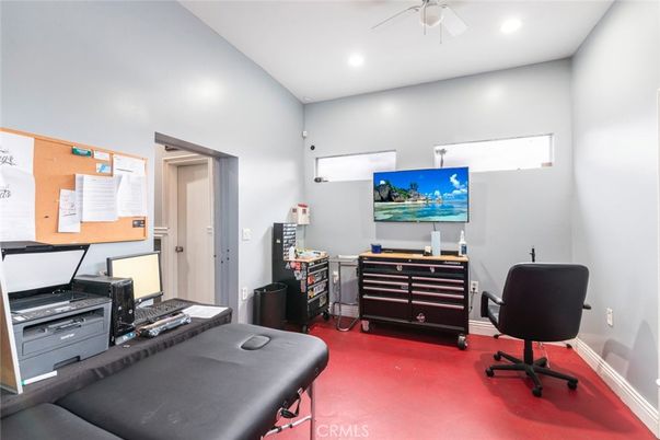 Home Office, Interior, Recessed Lighting