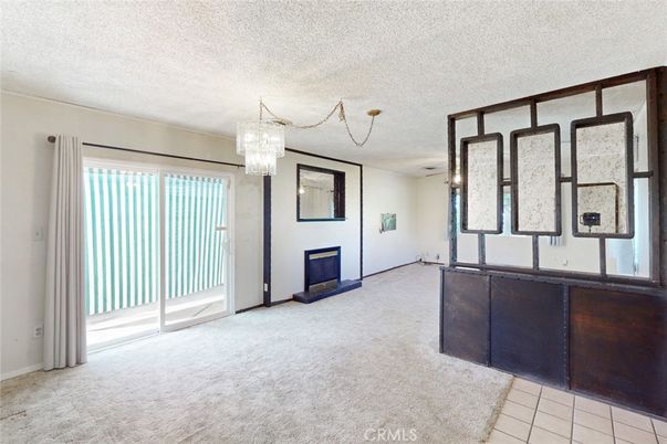 Chandelier, Empty room, Interior