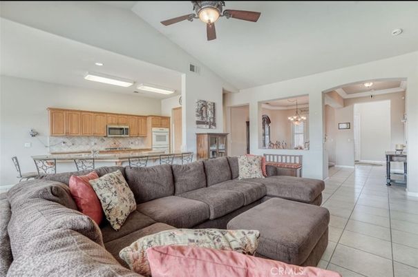 Dining room, Interior, Kitchen, Living room, Recessed Lighting