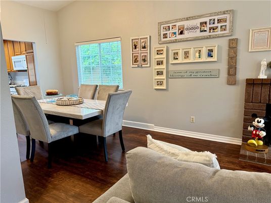 Dining room, Interior, Wood Texture Flooring
