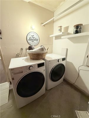 Interior, Washer