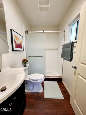 Bathroom, Interior, Wood Texture Flooring