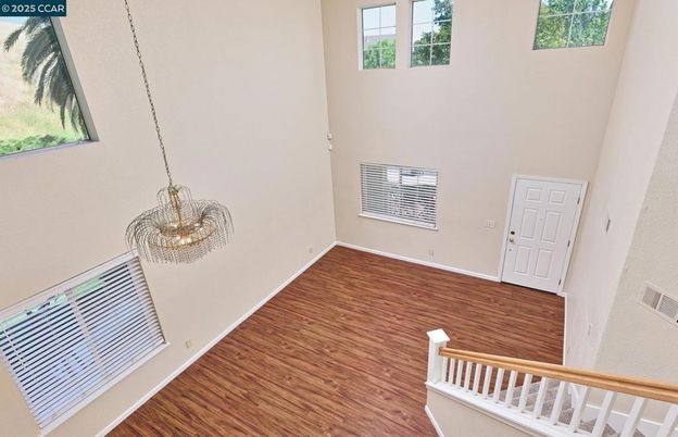 Chandelier, Interior, Wood Texture Flooring