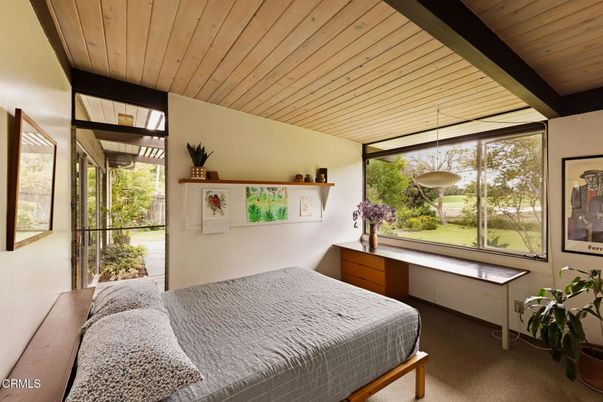 Bedroom, Interior, Wooden Ceilings