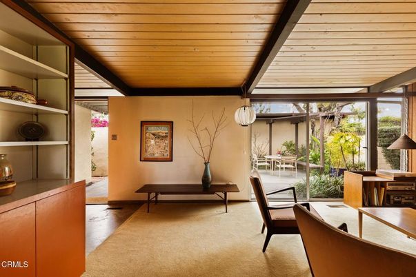 Dining room, Interior, Pendant Lights, Wooden Ceilings