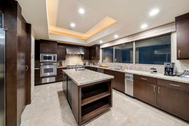 Interior, Kitchen, Recessed Lighting, Stainless Steel Appliances