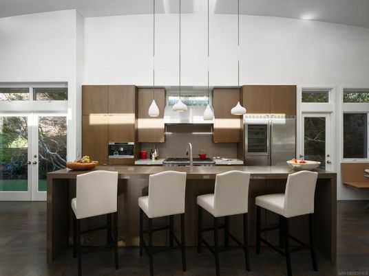 Interior, Kitchen, Pendant Lights, Stainless Steel Appliances