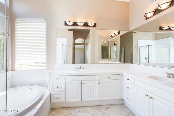 Bathroom, Dual Sink Vanities, Interior, Tile Countertops