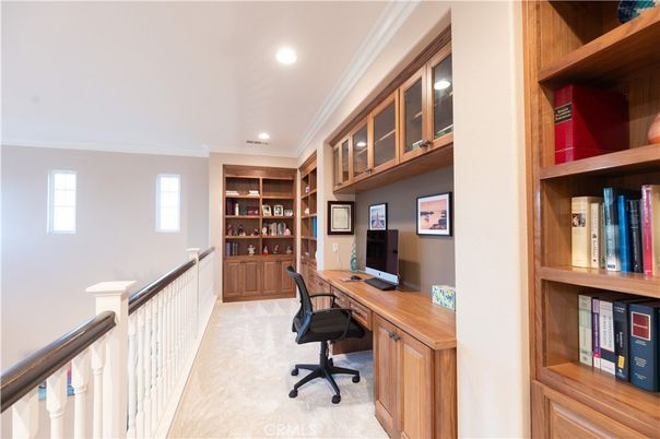 Home Office, Interior, Recessed Lighting