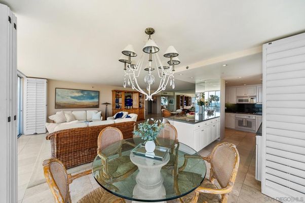 Chandelier, Dining room, Interior, Kitchen, Living room, Recessed Lighting