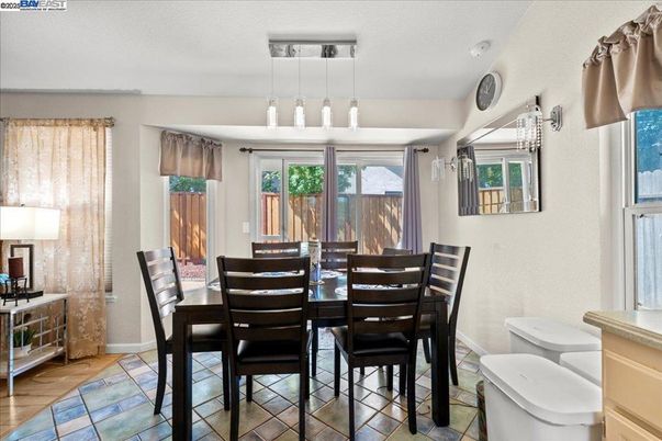 Dining room, Interior, Pendant Lights