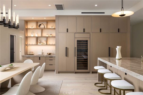 Interior, Pendant Lights, Recessed Lighting, Wood Texture Flooring