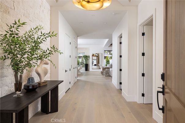 Interior, Stone Walls, Wood Texture Flooring