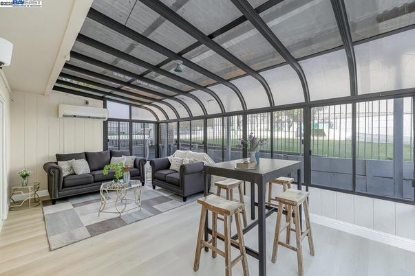 Dining room, Interior, Living room, Sun Room, Wood Texture Flooring