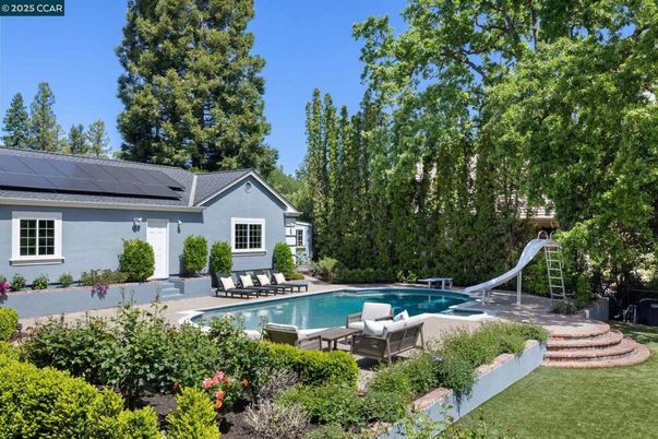 Backyard, Exterior, Playground, Pool, Solar Panels