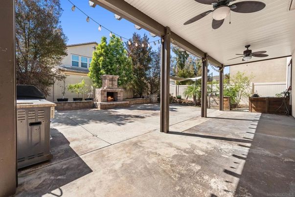 Backyard, Exterior, Fireplace