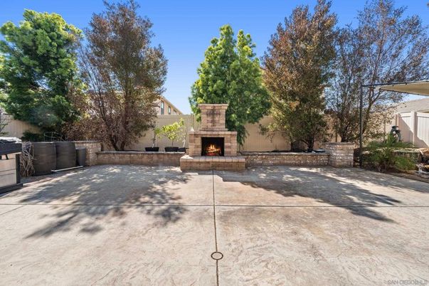 Backyard, Exterior, Fireplace