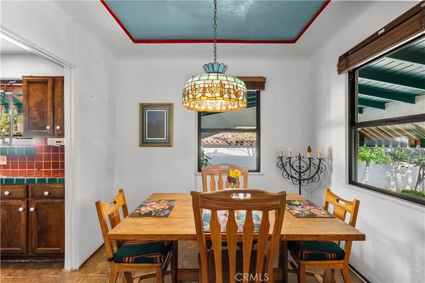 Dining room, Interior, Pendant Lights