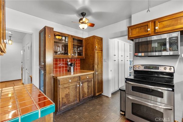Interior, Kitchen, Tile Countertops