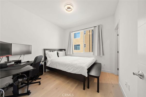 Bedroom, Home Office, Interior, Wood Texture Flooring
