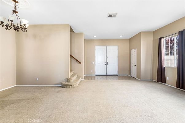 Chandelier, Empty room, Interior, Recessed Lighting