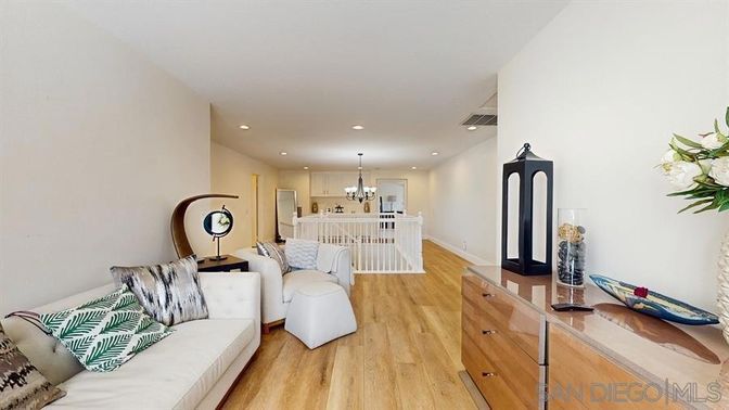 Chandelier, Interior, Living room, Recessed Lighting, Wood Texture Flooring