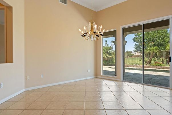 Chandelier, Empty room, Interior