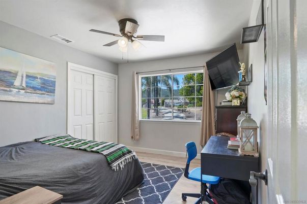Bedroom, Home Office, Interior, Wood Texture Flooring